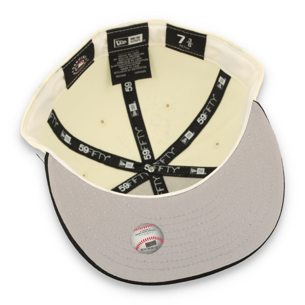 New Era San Francisco Giants 59FIFTY Fitted Hat-Egg/Black
