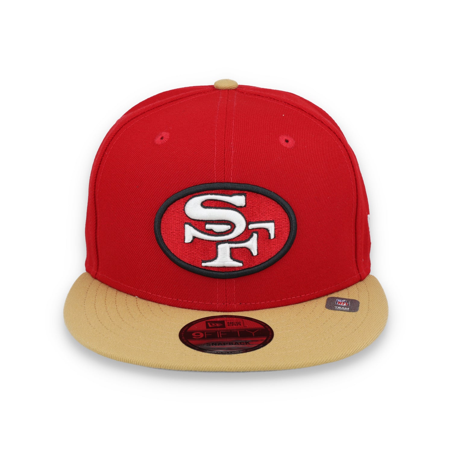 New Era Men's San Francisco 49ers 9FIFTY Snapback Hat-Red/Gold