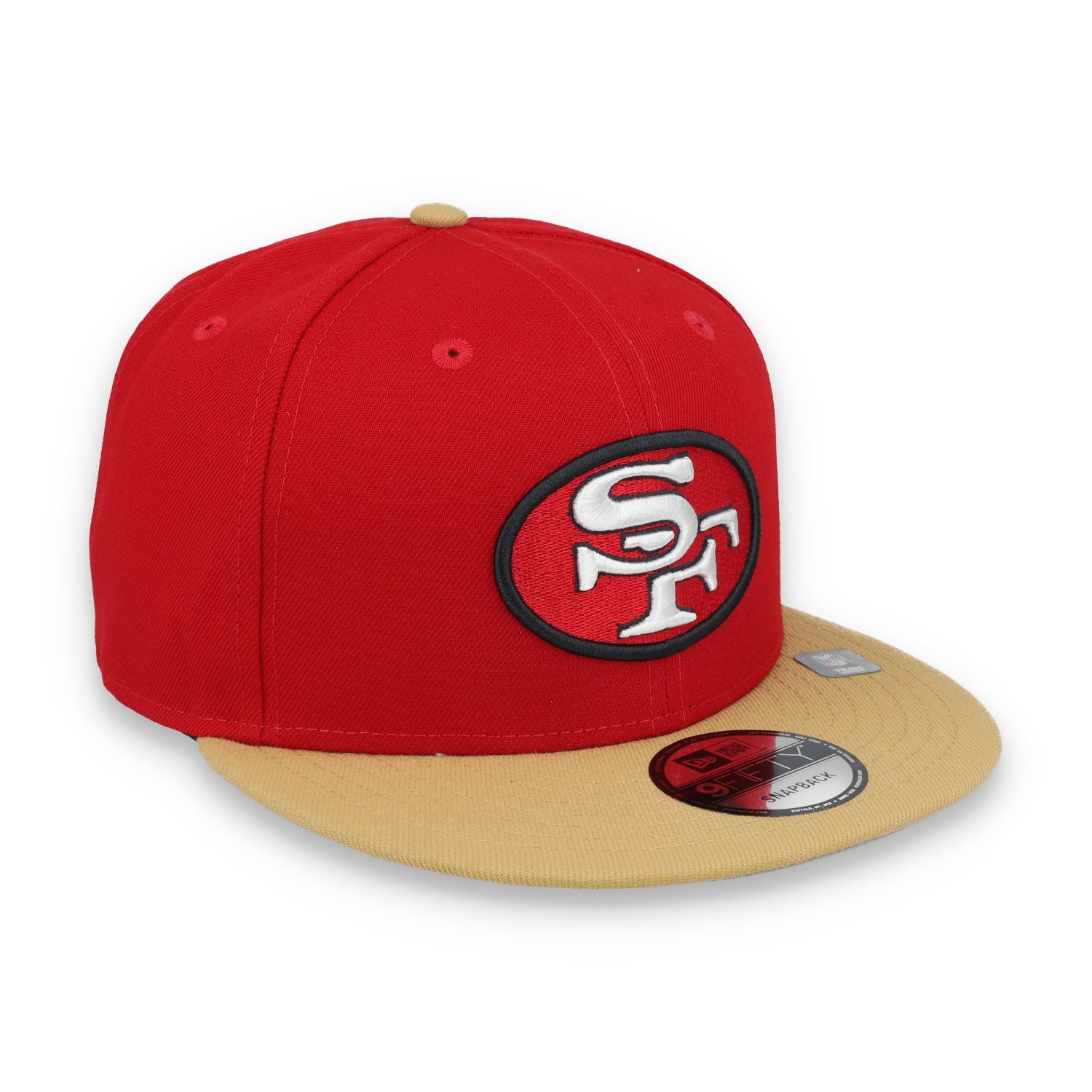 New Era Men's San Francisco 49ers 9FIFTY Snapback Hat-Red/Gold