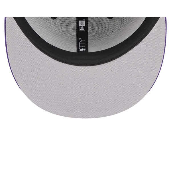 New Era Colorado Rockies On Field Alternative 9FIFTY Snapback-Black-purple