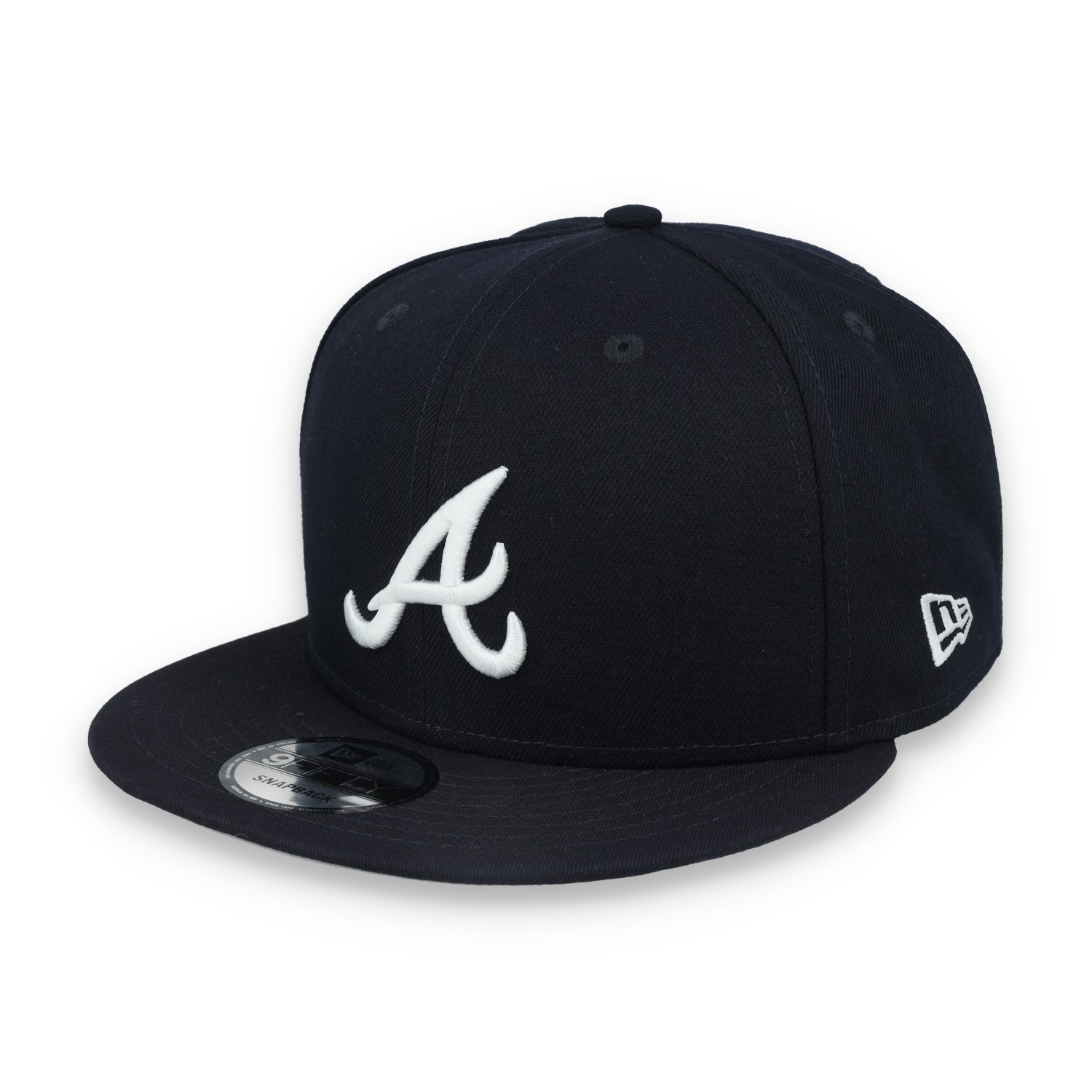 New Era Atlanta Braves On Field Alternative  9Fifty Snapback hat-Black/white