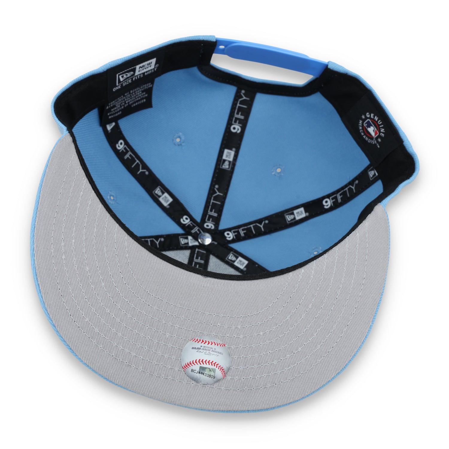 New Era Philadelphia Phillies Evergreen MLB 9Fifty Snapback- Sky Blue