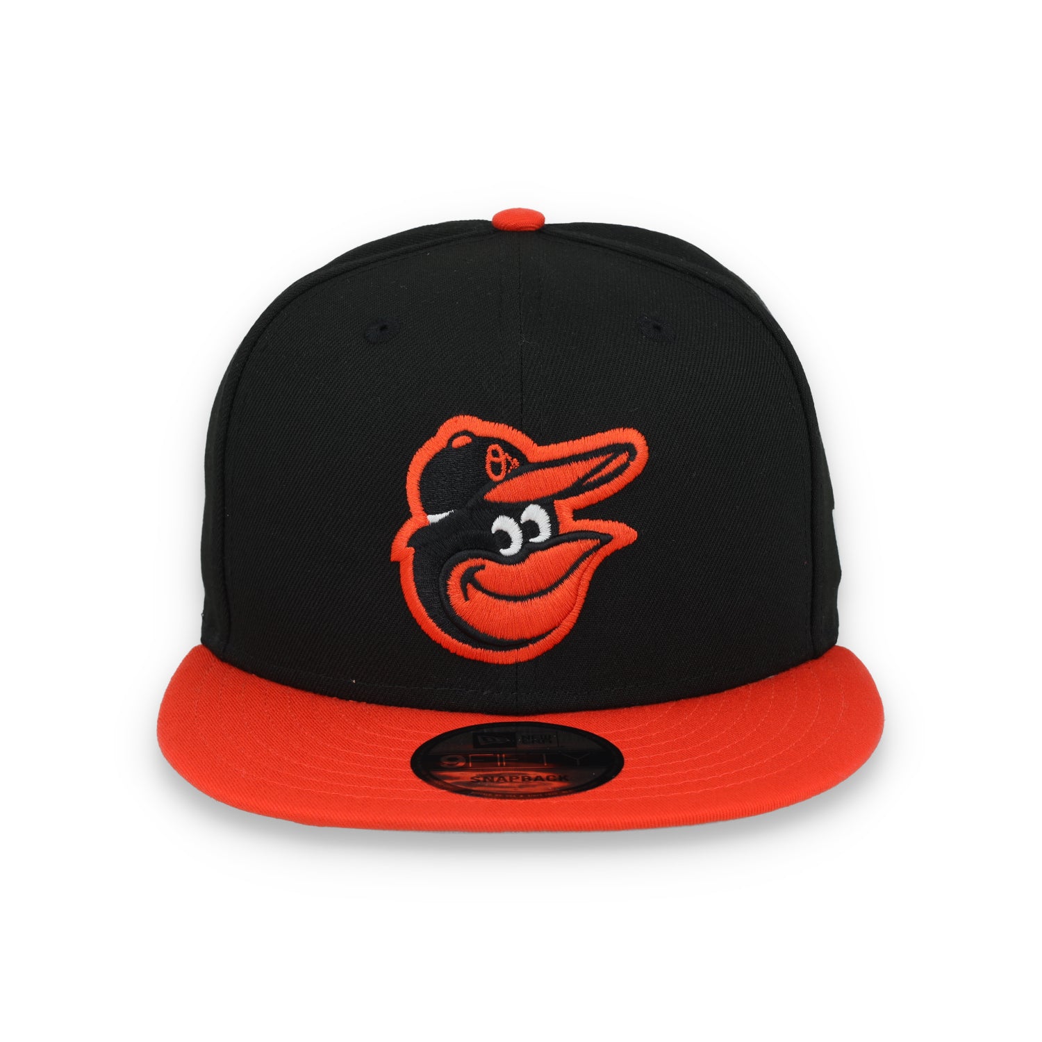 New Era Baltimore Orioles 9Fifty Snapback Hat-Black-orange
