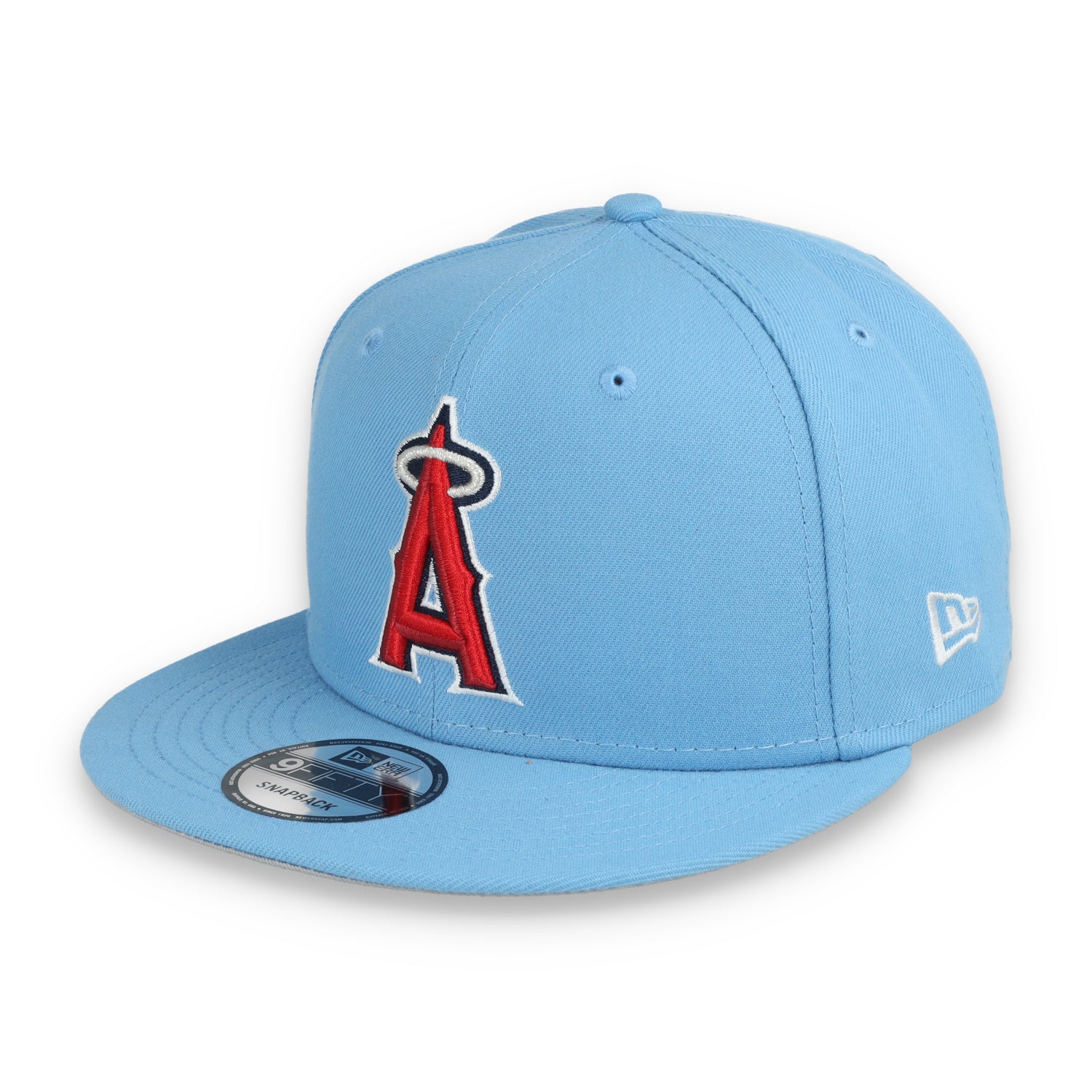 New Era Los Angeles Angels Evergreen 9FIFTY Snapback Hat-Sky Blue