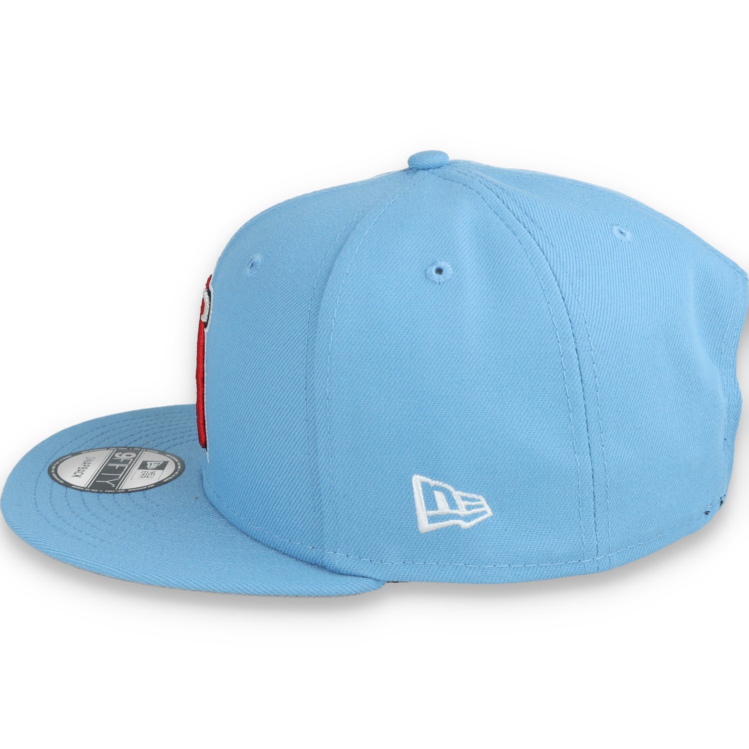 New Era Los Angeles Angels Evergreen 9FIFTY Snapback Hat-Sky Blue