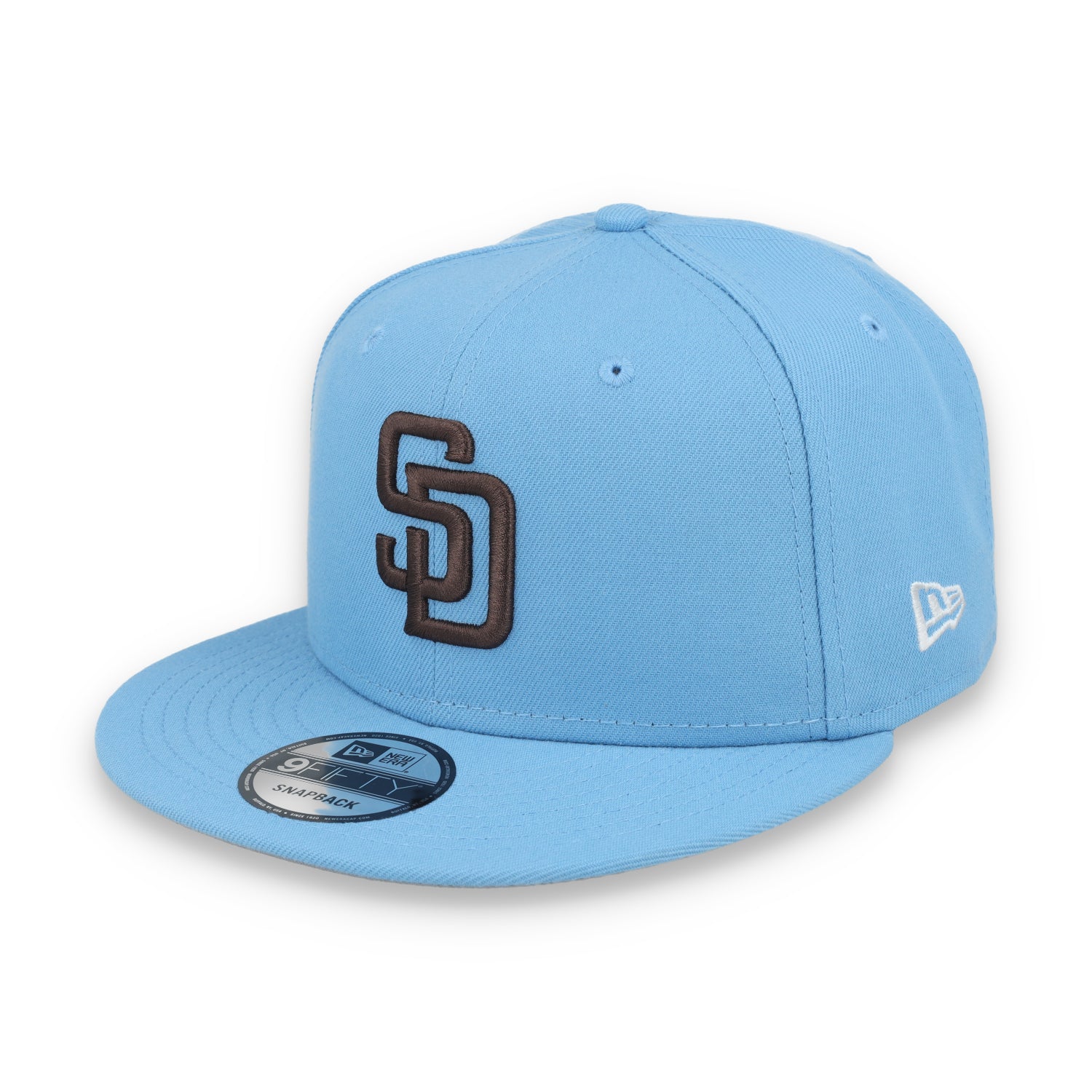 New Era San Diego Padres Evergreen 9Fifty Snapback Hat - Sky Blue