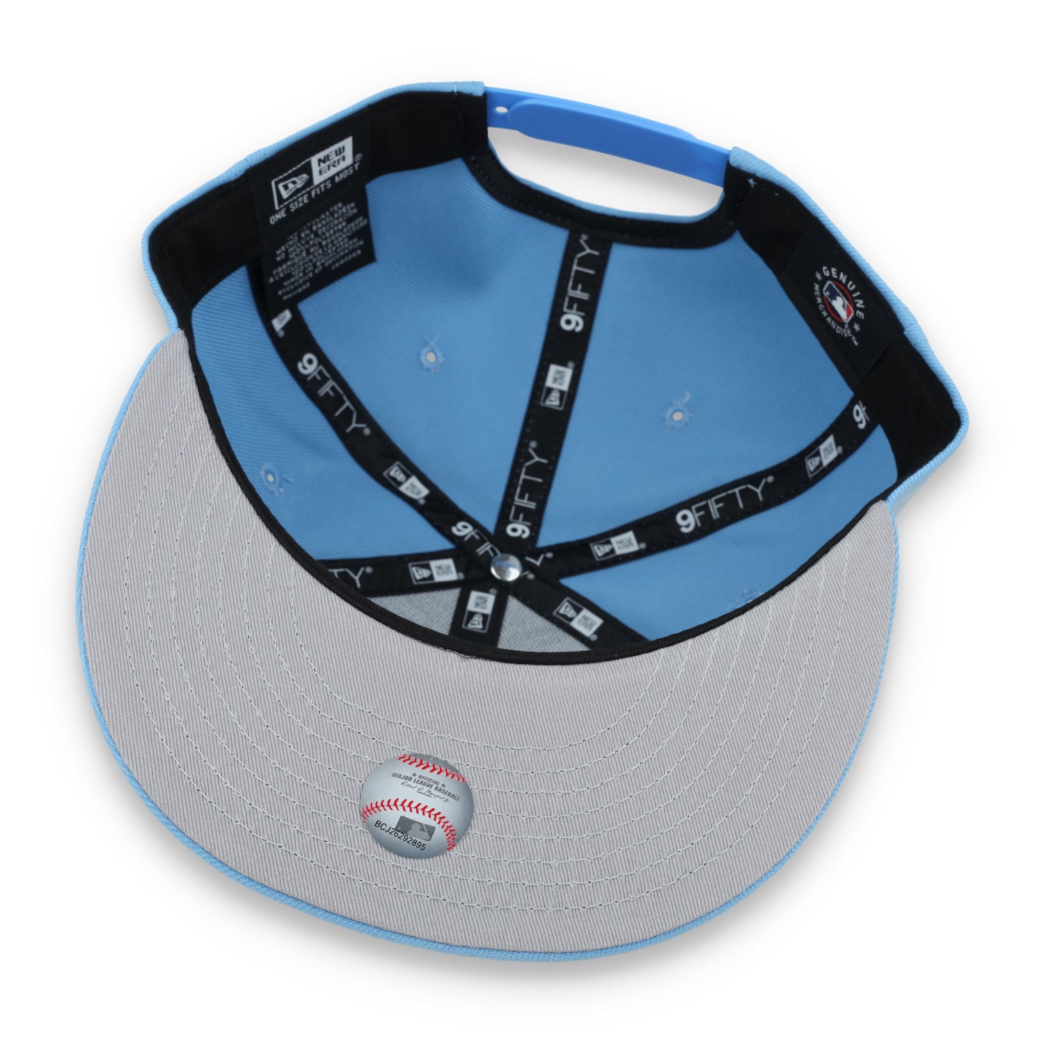 New Era San Diego Padres Evergreen 9Fifty Snapback Hat - Sky Blue