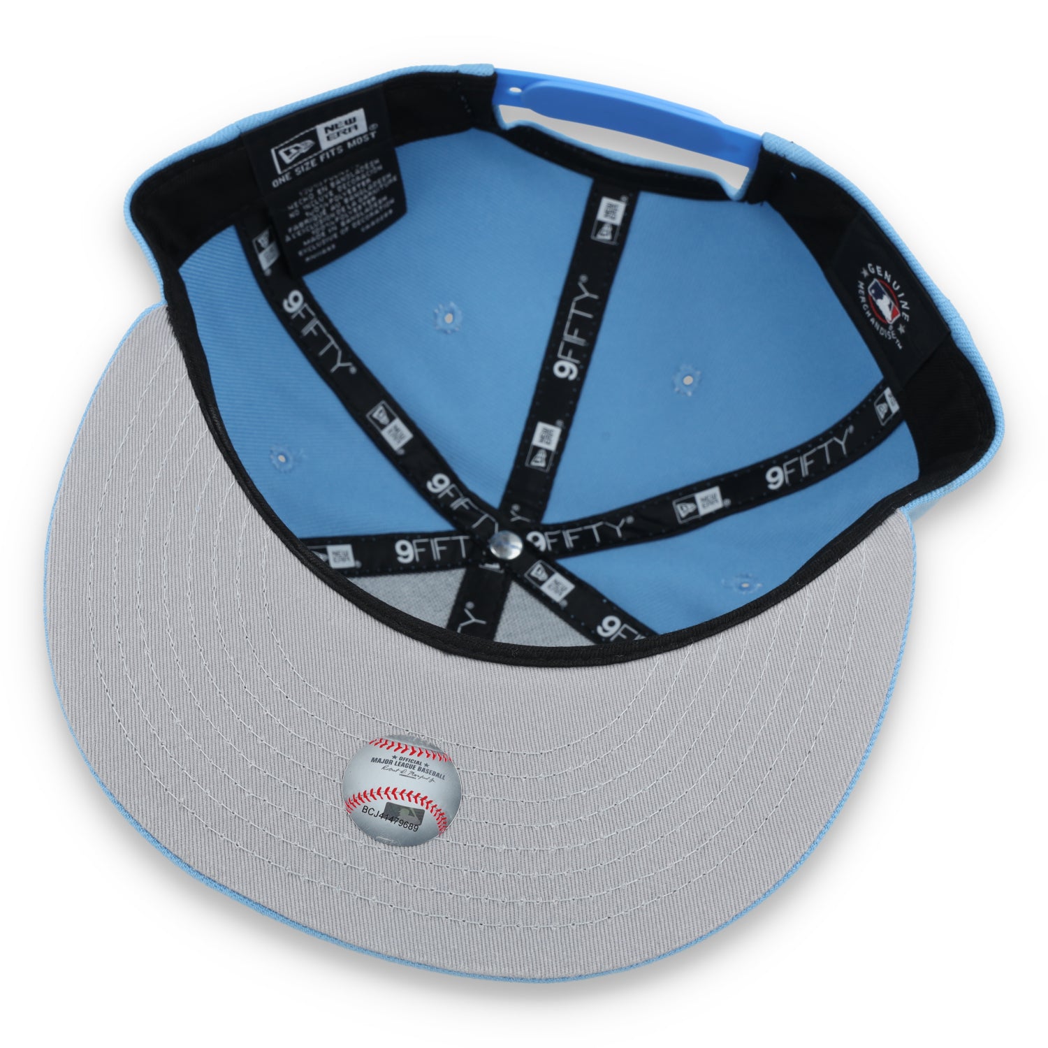 New Era Pittsburgh Pirates Game Day 9FIFTY Snapback Hat - Sky Blue