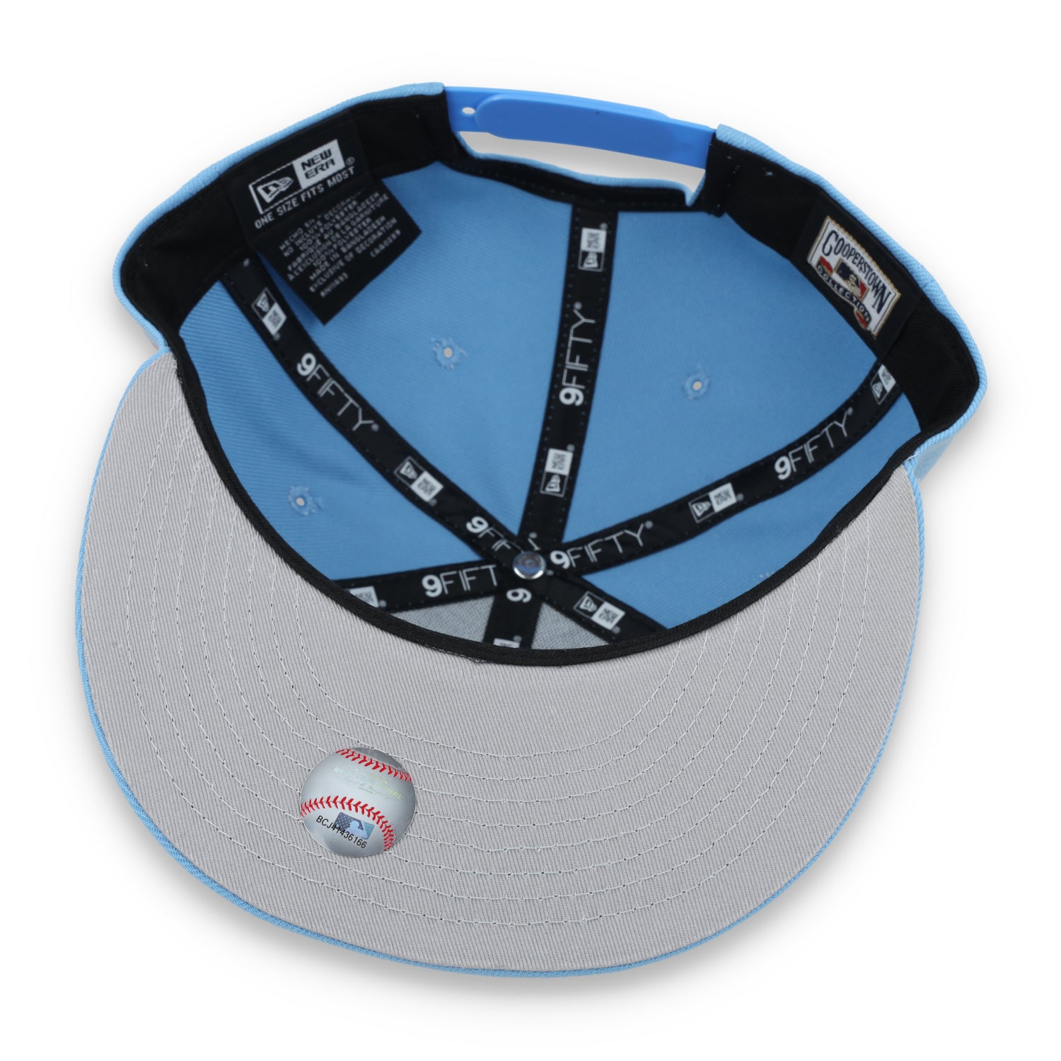 New Era San Francisco Giants Cooperstown Collection Evergreen 9FIFTY- Sky Blue