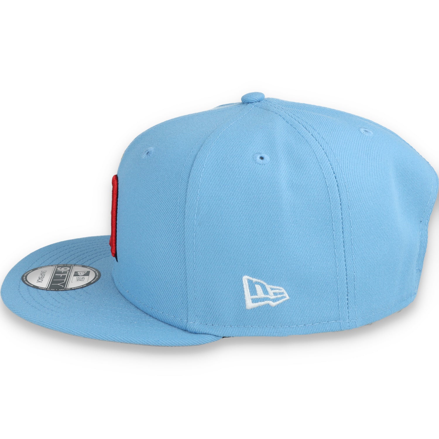 New Era Los Angeles Angels Evergreen 9FIFTY Snapback Hat-Sky Blue