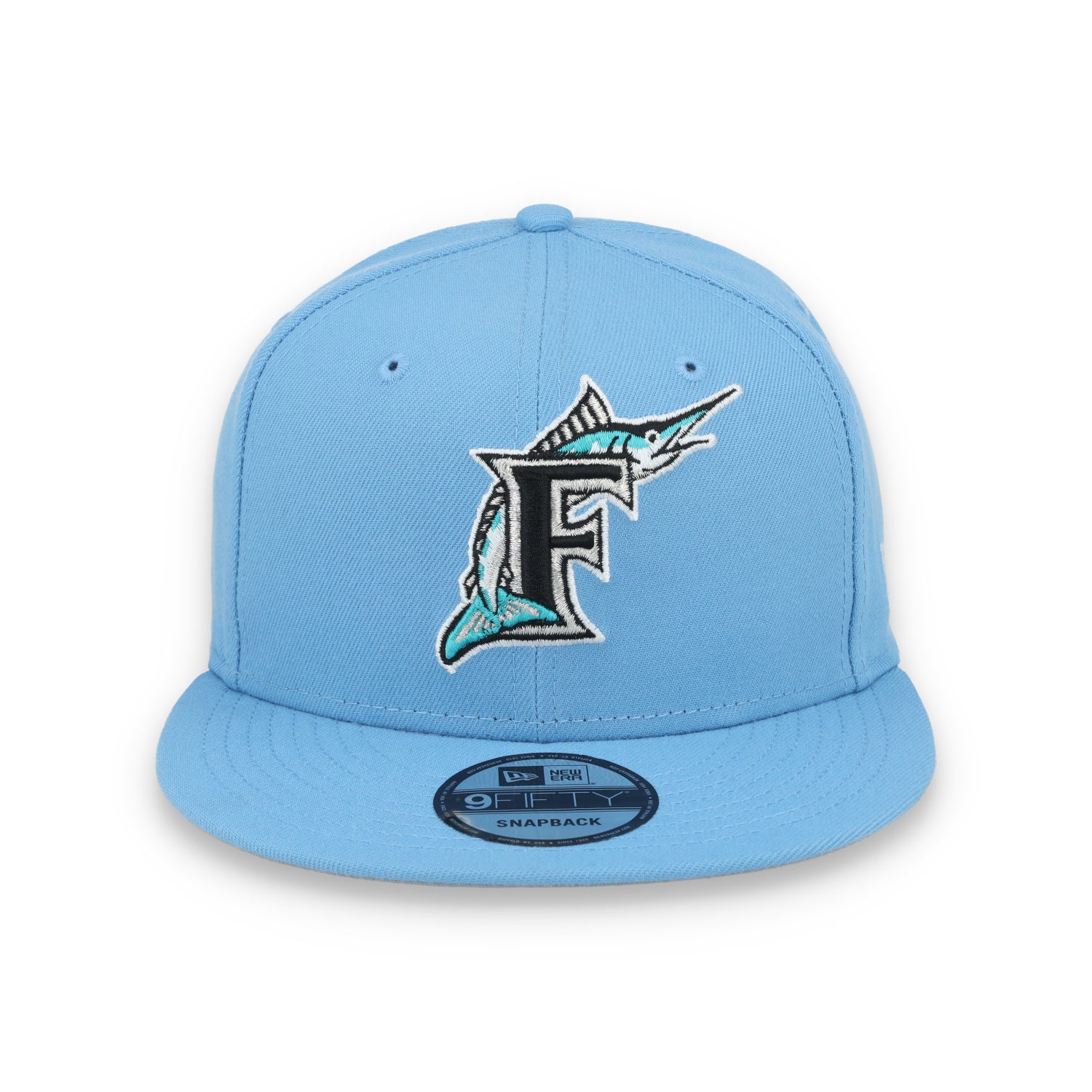 New Era Florida Marlins Cooperstown Evergreen 9FIFTY- Sky Blue