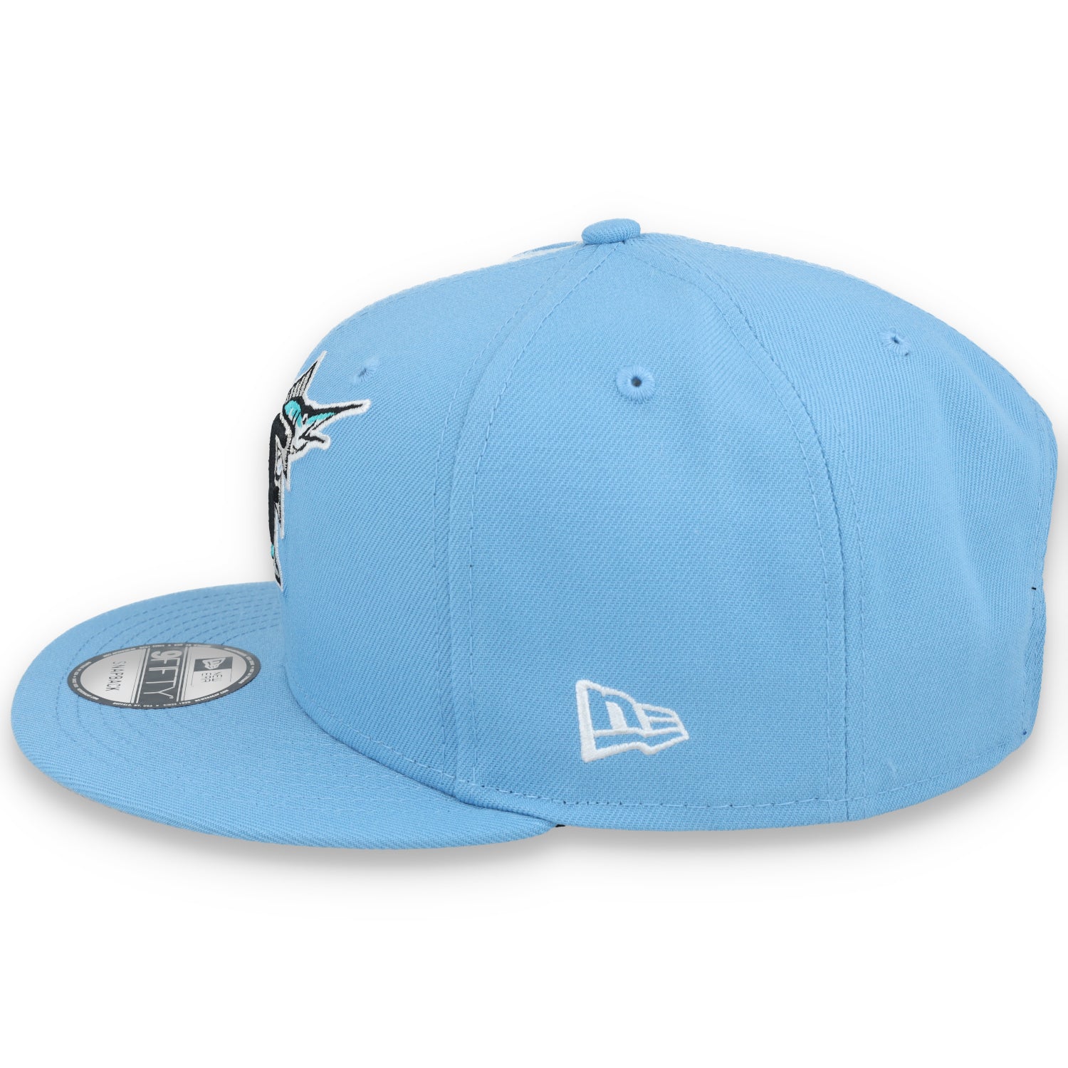 New Era Florida Marlins Cooperstown Evergreen 9FIFTY- Sky Blue