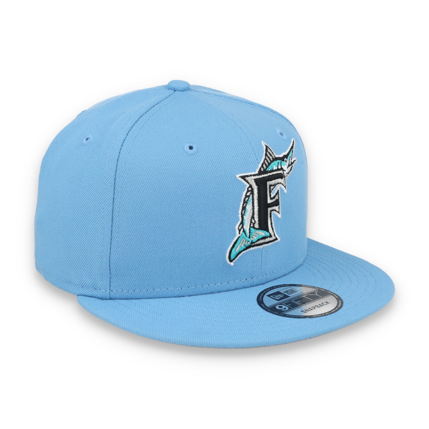 New Era Florida Marlins Cooperstown Evergreen 9FIFTY- Sky Blue