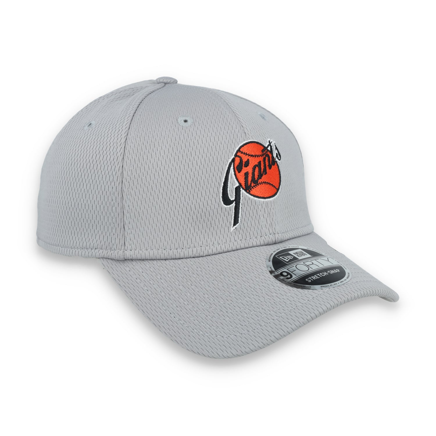 New Era San Francisco Giants Clubhouse 9FORTY Stretch-Snap Hat-Grey