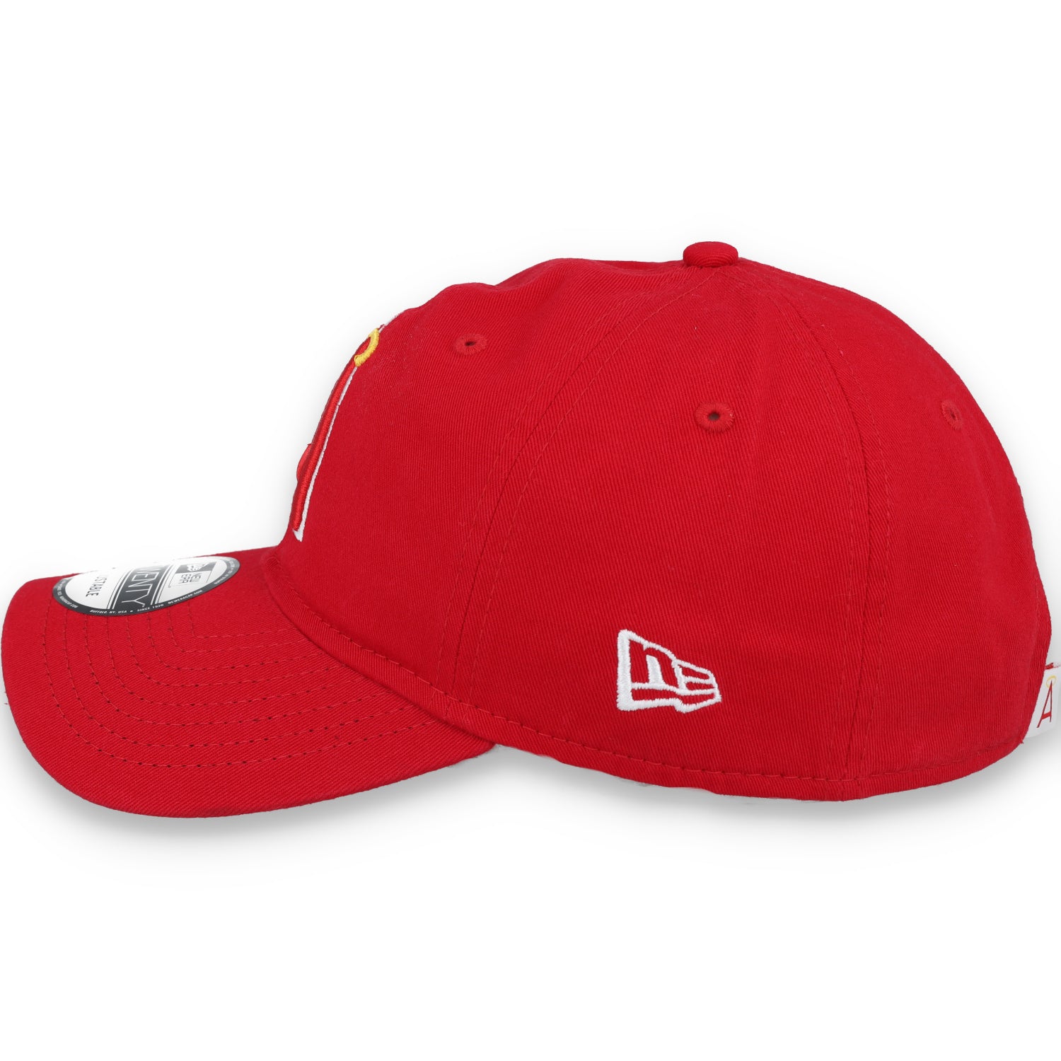 New Era California Angels Core Classic 2.0 Cooperstown Collection 9Twenty Adjustable Hat-Red