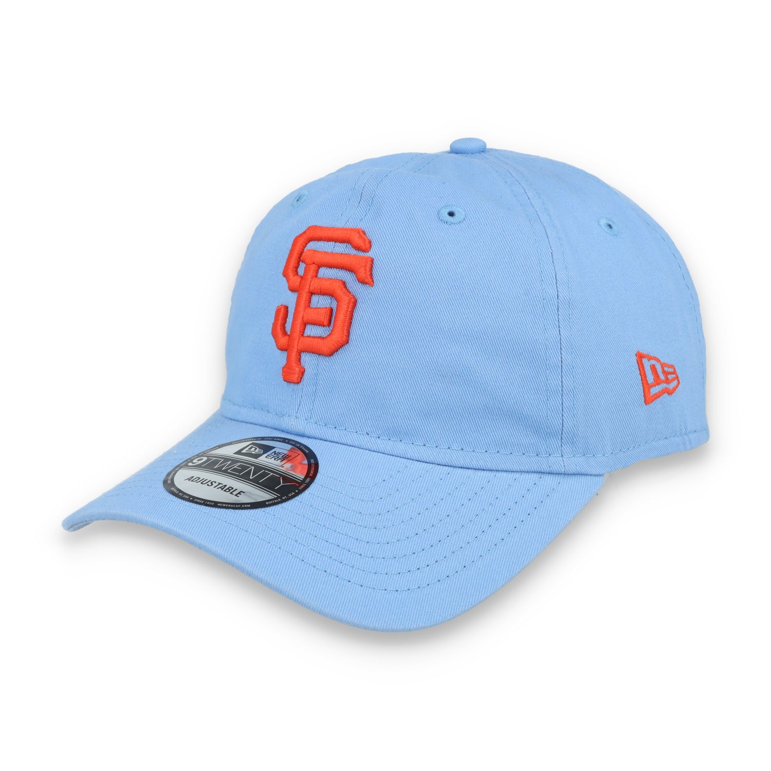 New Era San Francisco Giants Core 2.0 9TWENTY Adjustable Hat-Sky Blue