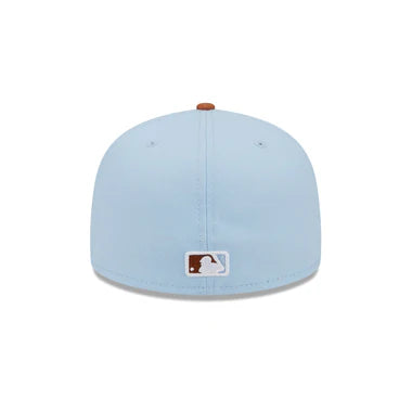 New Era St. Louis Cardinals Color Pack 59FIFTY Fitted Hat-Light Blue/Rust Orange