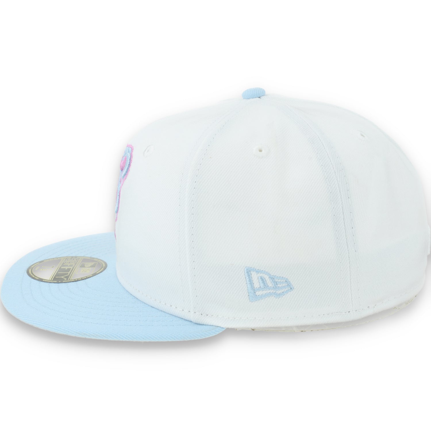 New Era Arizona Diamondbacks Color Pack 59FIFTY Fitted Hat-White/Light Blue /Pink