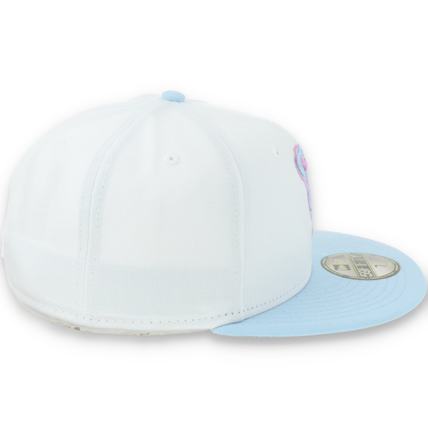 New Era Arizona Diamondbacks Color Pack 59FIFTY Fitted Hat-White/Light Blue /Pink