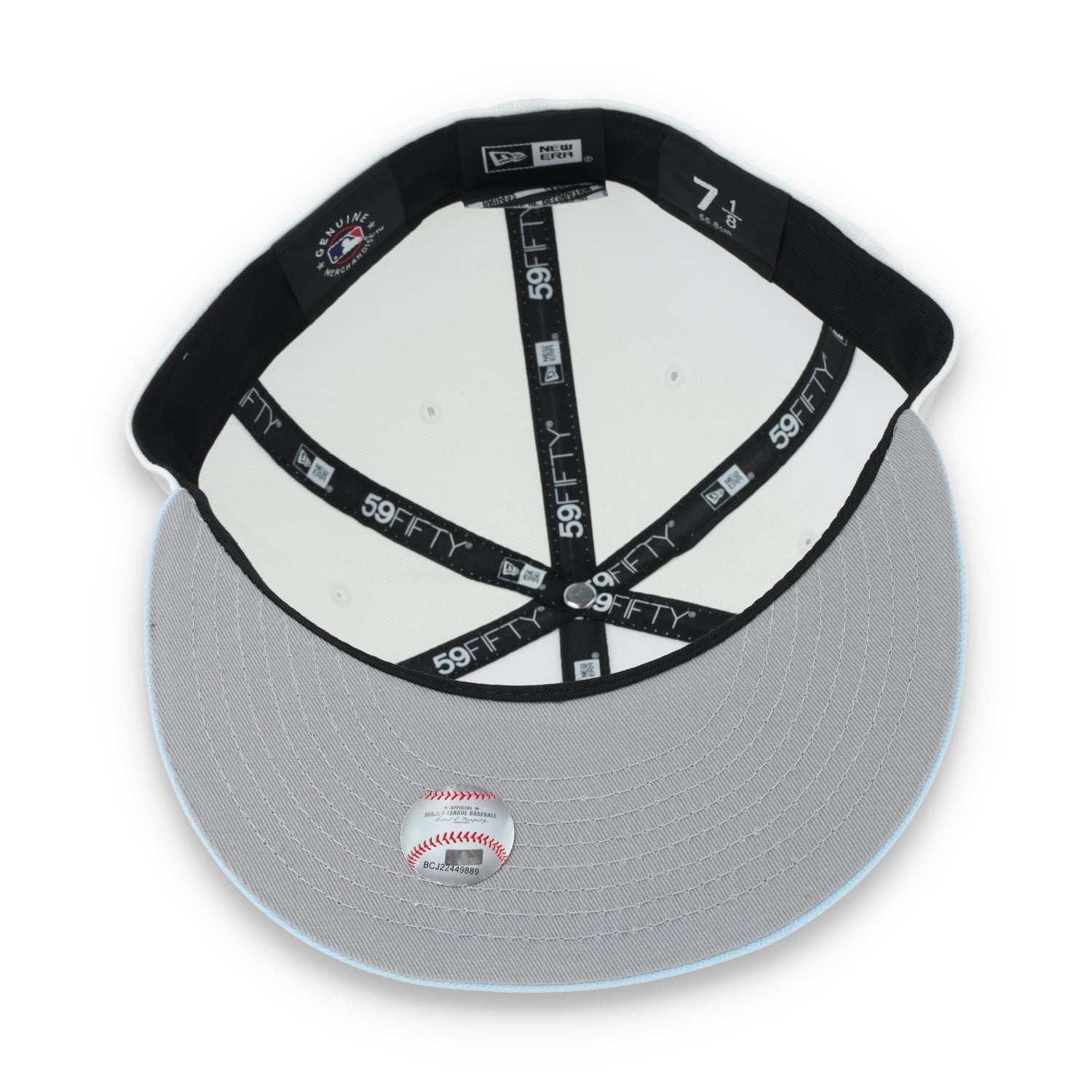 New Era Arizona Diamondbacks Color Pack 59FIFTY Fitted Hat-White/Light Blue /Pink