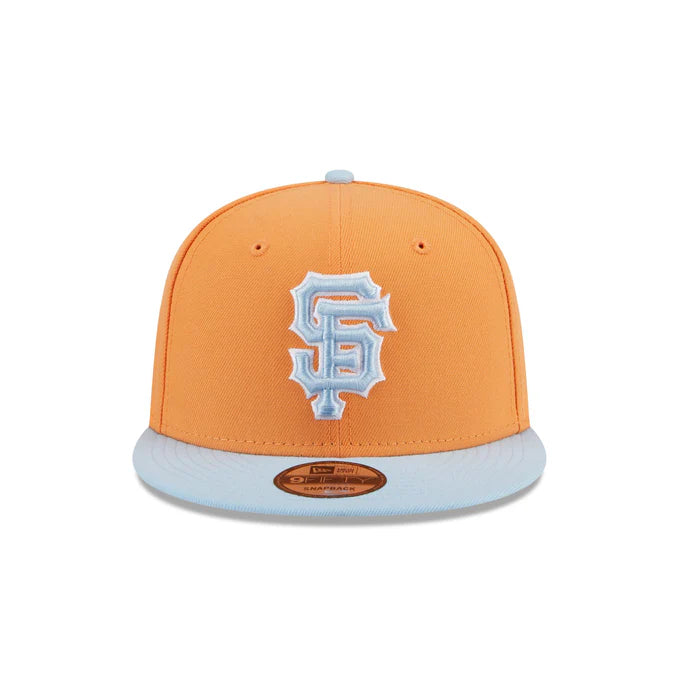 New Era San Francisco Giants Color Pack 2-Tone 9FIFTY Snapback Hat-Orange/Blue