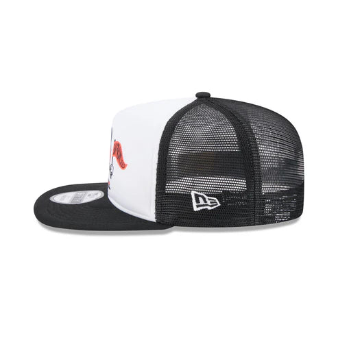 New Era Youth San Francisco Giants Mascot Court Sport 9FIFTY A-Frame Trucker Hat