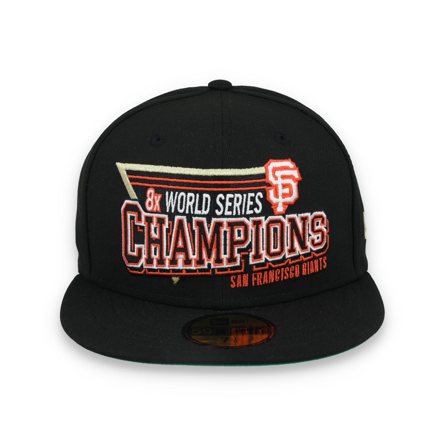 New Era San Francisco Giants 8x Championship Throwback 59FIFTY Fitted Hat