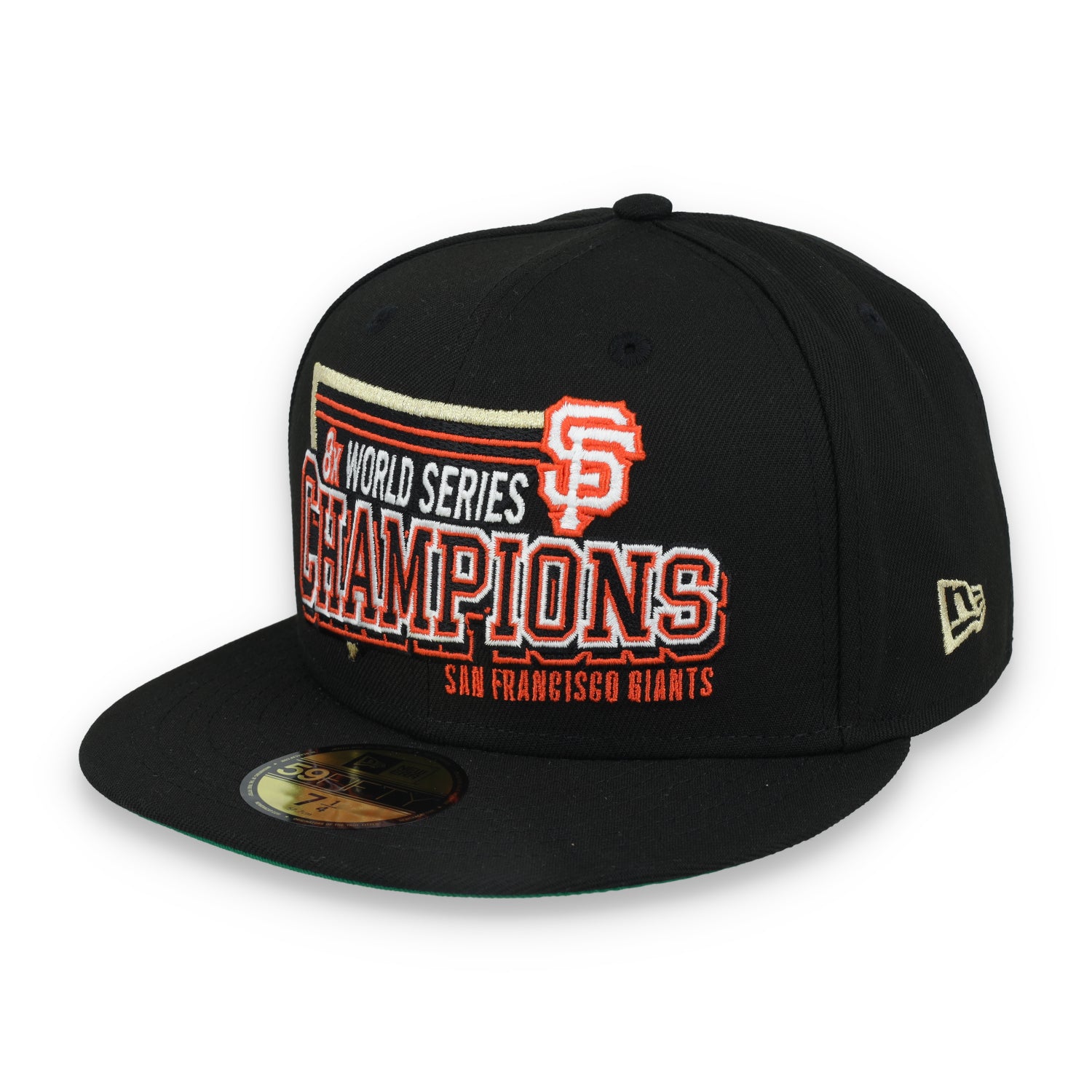 New Era San Francisco Giants 8x Championship Throwback 59FIFTY Fitted Hat