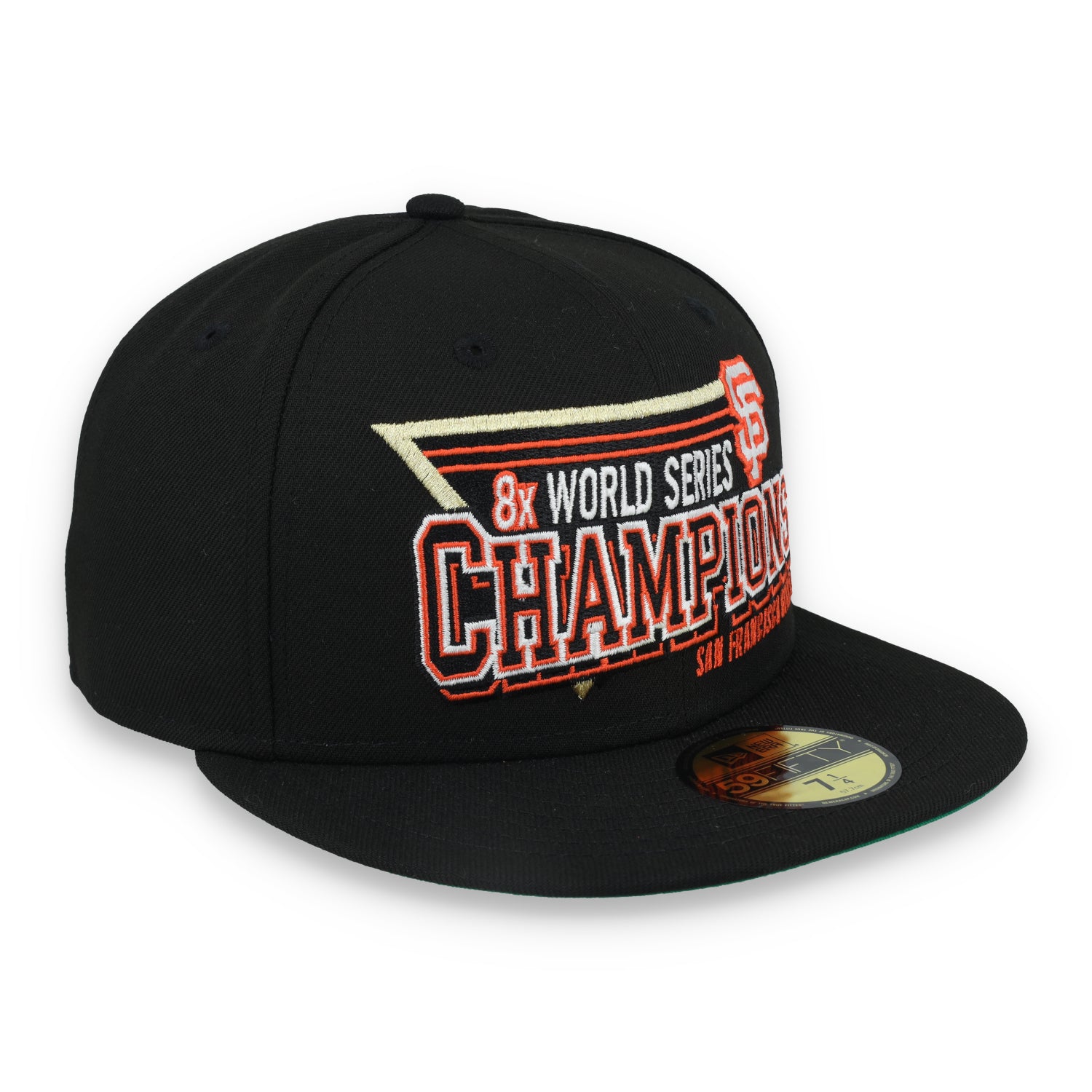 New Era San Francisco Giants 8x Championship Throwback 59FIFTY Fitted Hat