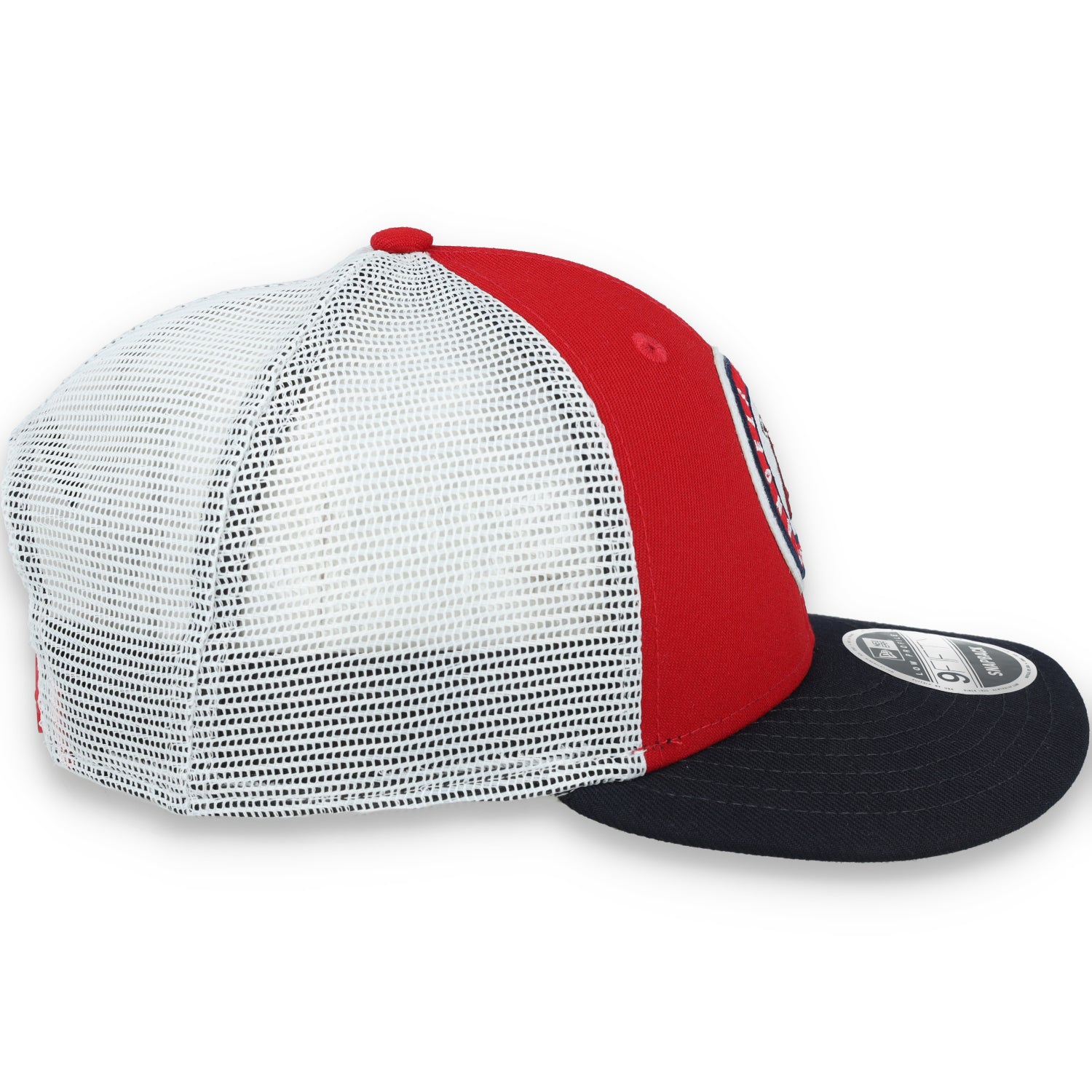 New Era Los Angels Angels Throwback Low Profile 9FIFTY Trucker Snapback Hat