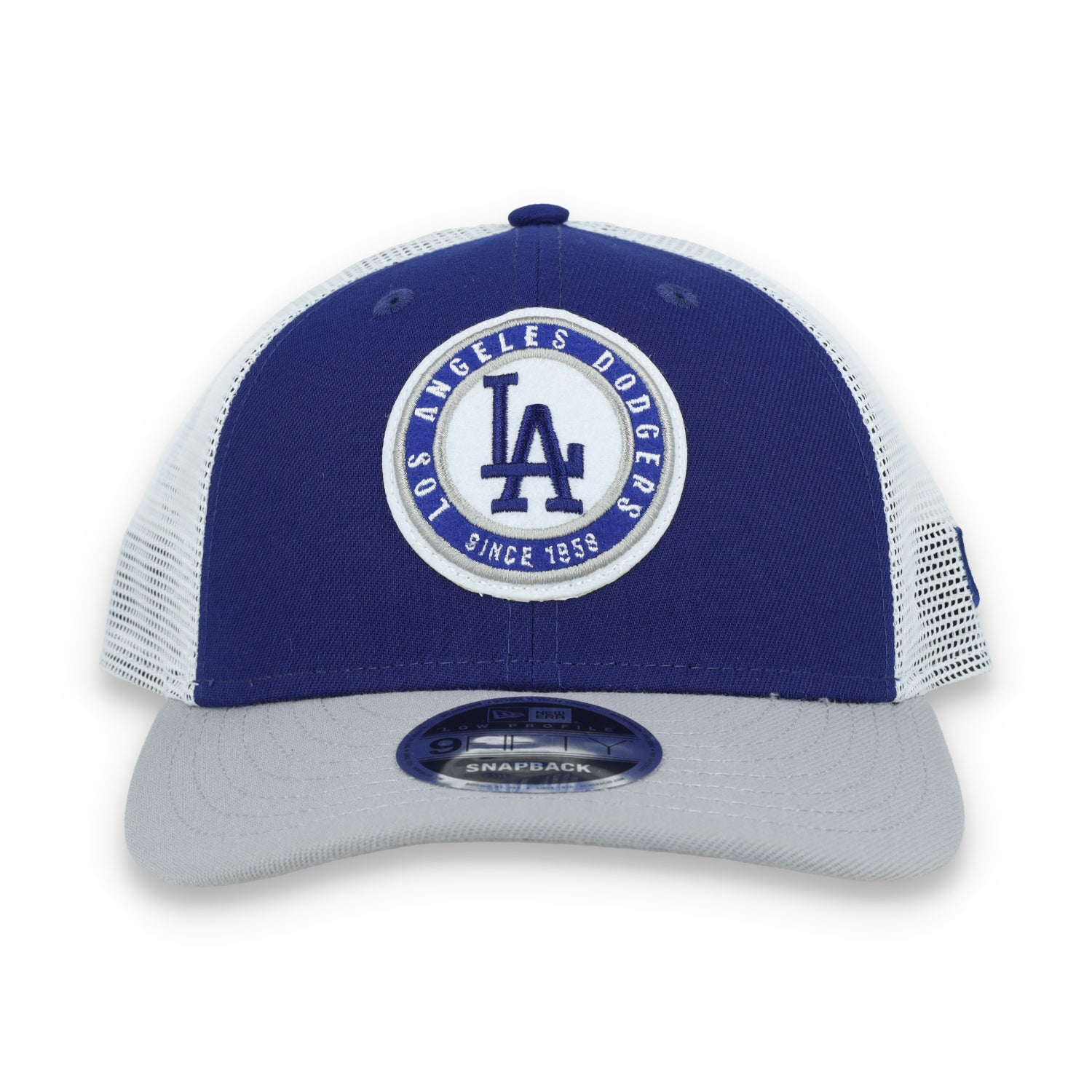 New Era Los Angeles Dodgers Throwback Low Profile 9FIFTY Trucker Snapback Hat