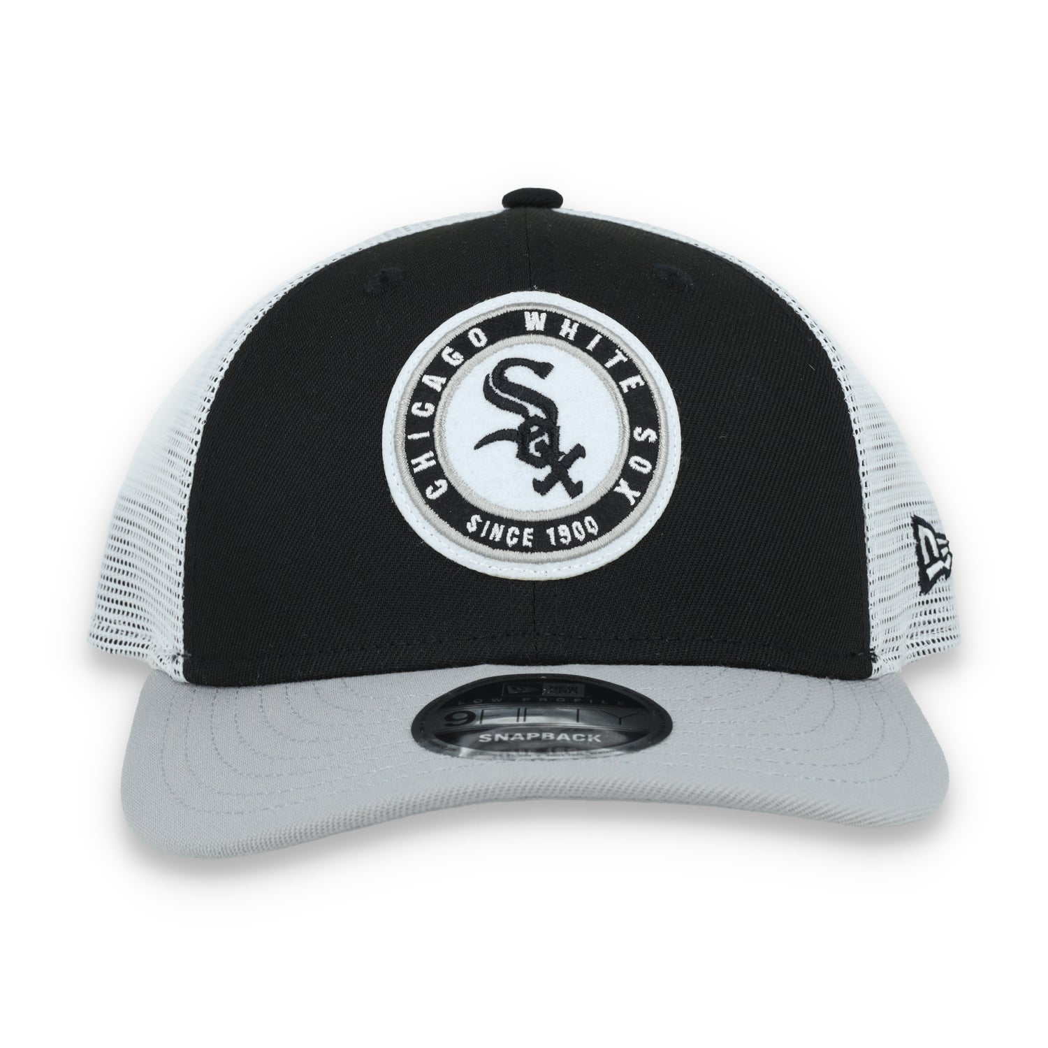 New Era Chicago White Sox Throwback Low Profile 9FIFTY Trucker Snapback Hat