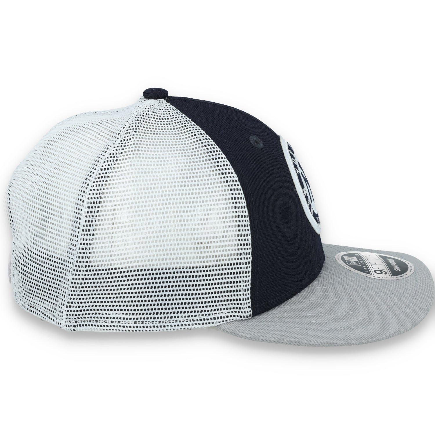 New Era New York Yankees Throwback Low Profile 9FIFTY Trucker Snapback Hat