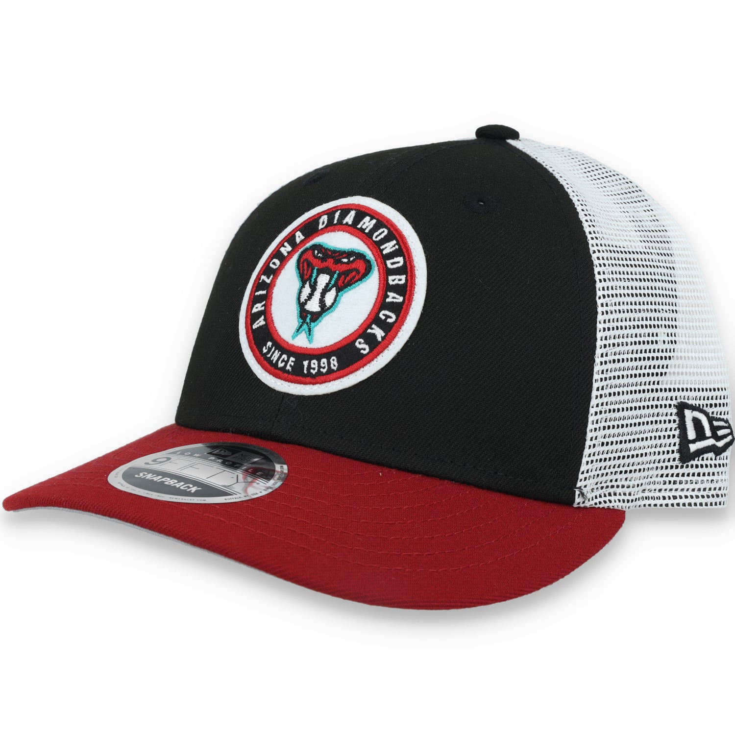 New Era Arizona Diamondbacks Throwback Low Profile 9FIFTY Trucker Snapback Hat