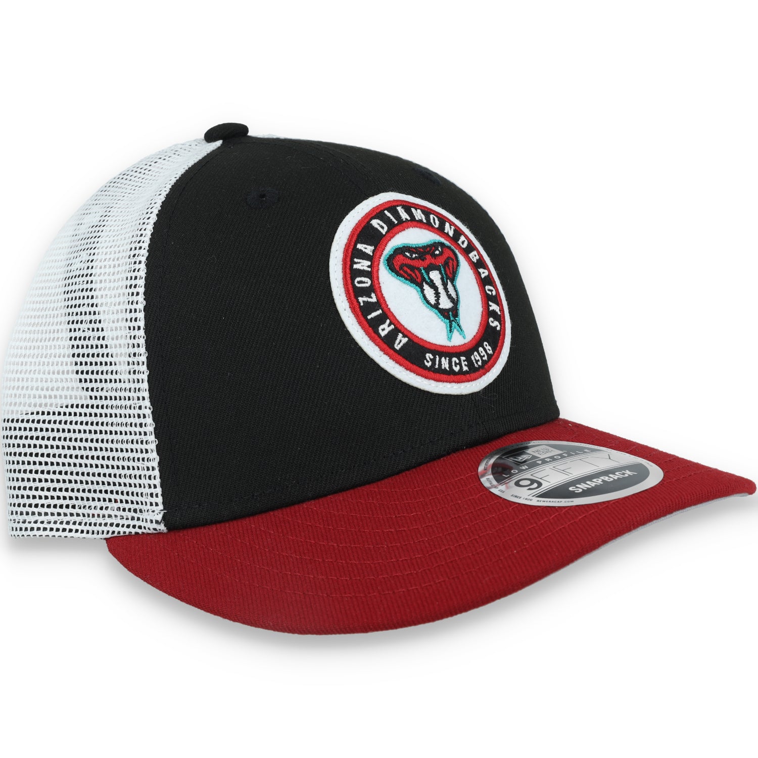 New Era Arizona Diamondbacks Throwback Low Profile 9FIFTY Trucker Snapback Hat