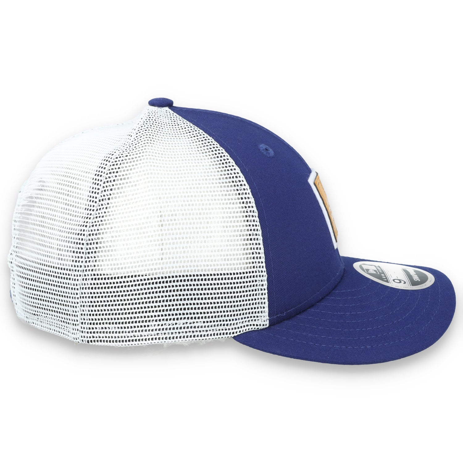 New Era Los Angeles Dodgers Court Sport Low Profile 9FIFTY Trucker Snapback Hat