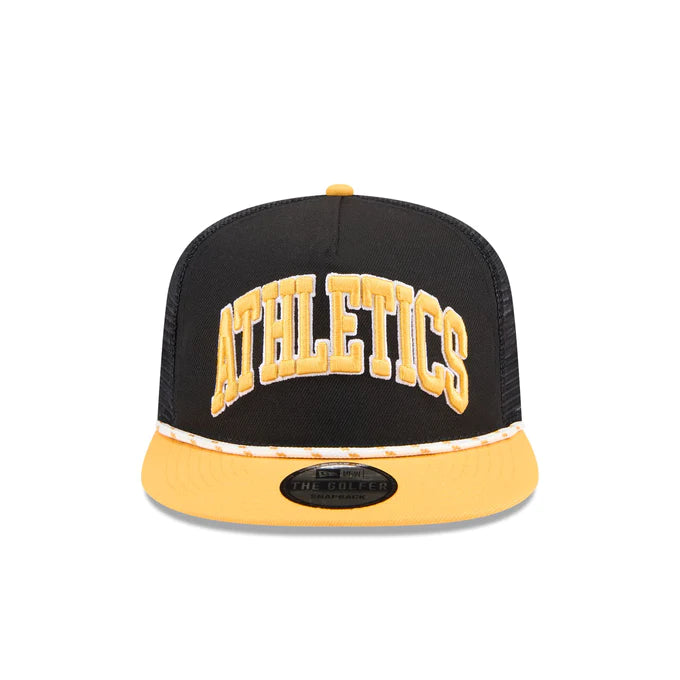 New Era Oakland Athletics Throwback The Golfer Snapback Hat