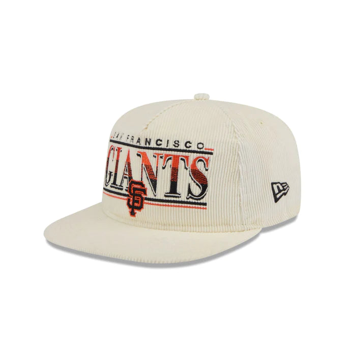 New Era San Francisco Giants Corduroy Throwback The Golfer Snapback Hat