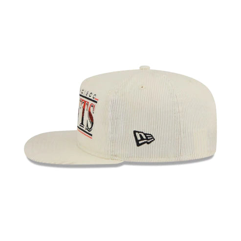 New Era San Francisco Giants Corduroy Throwback The Golfer Snapback Hat