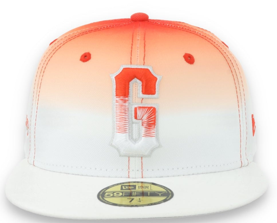 New Era San Francisco Giants City Connect 59FIFTY Fitted Hat-Orange/White