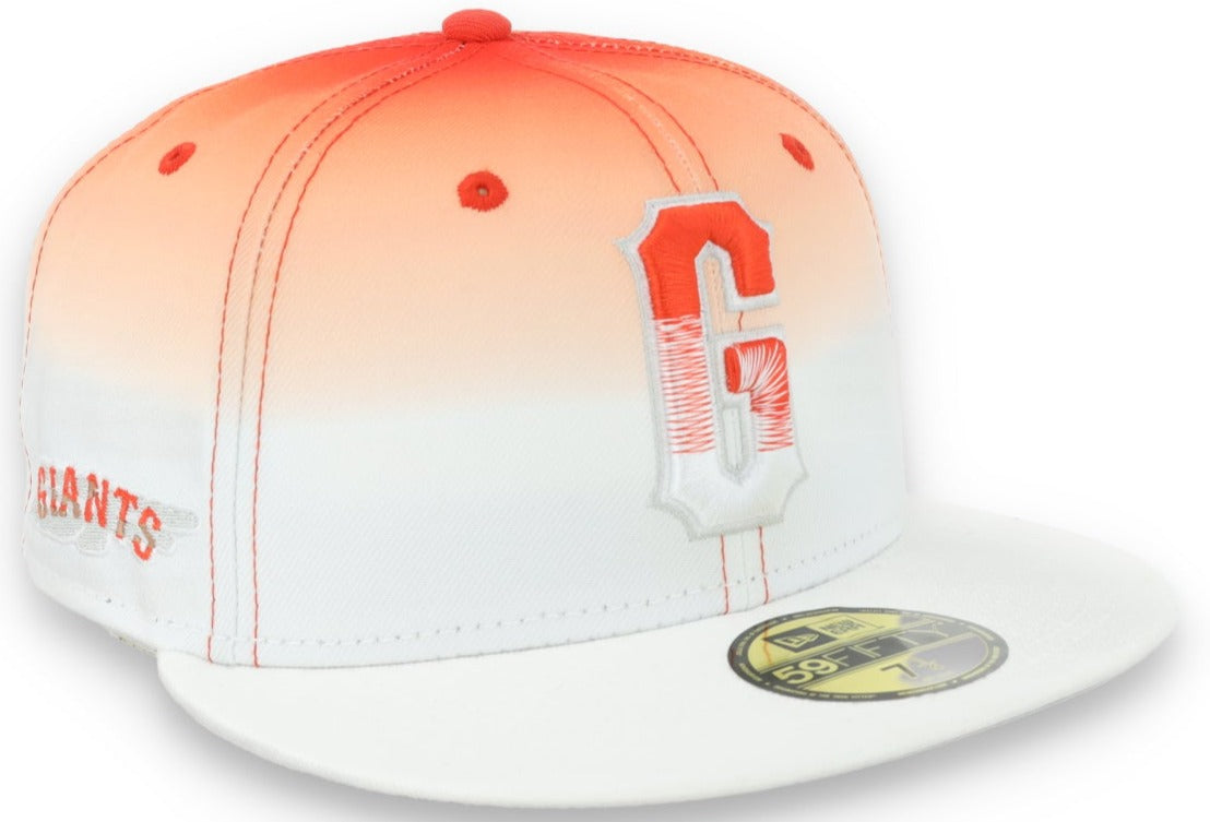 New Era San Francisco Giants City Connect 59FIFTY Fitted Hat-Orange/White