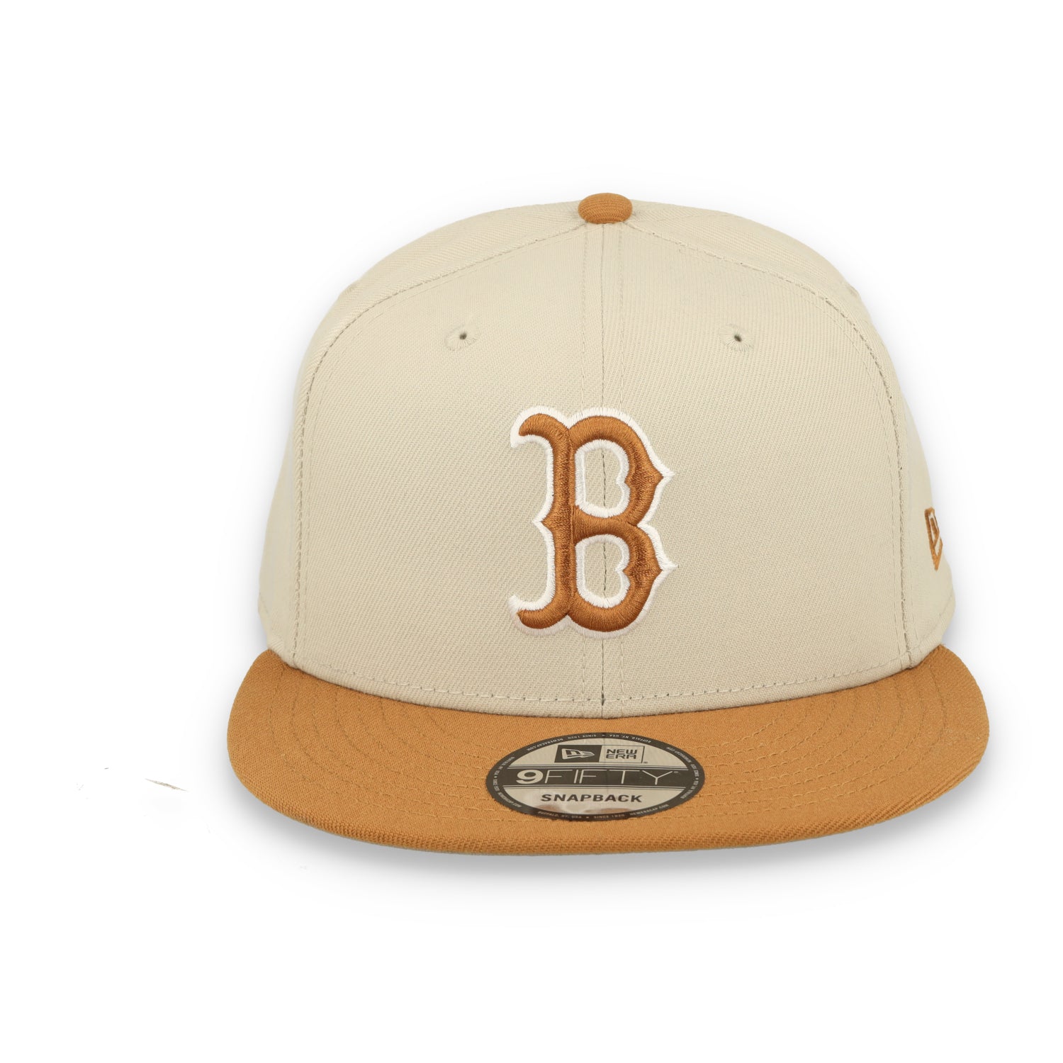 New Era Boston Red Sox Color Pack 9FIFTY Snapback Hat-Stone/Light Bronze