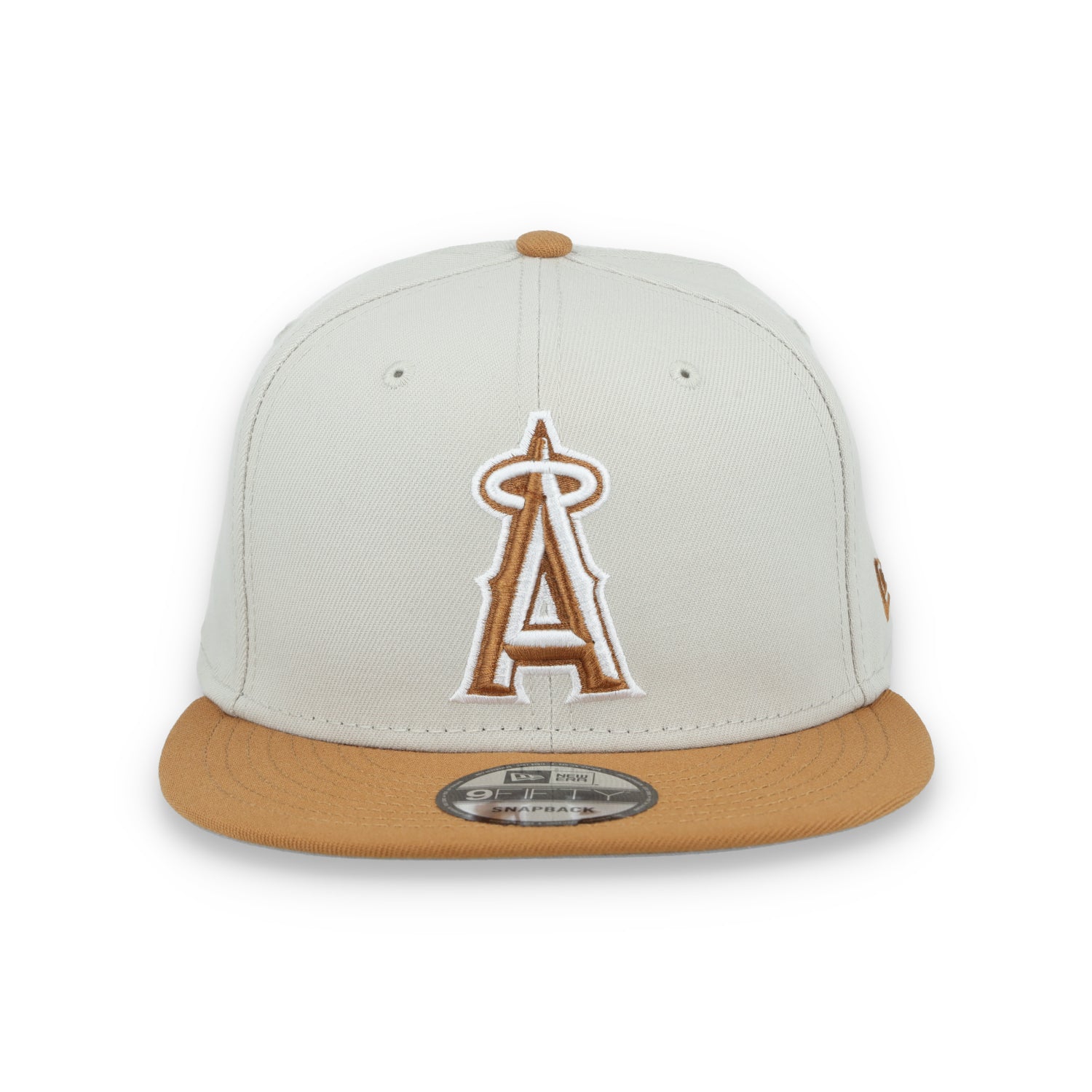 New Era Los Angeles Angels Color Pack 9FIFTY Snapback Hat-Stone/Light Bronze