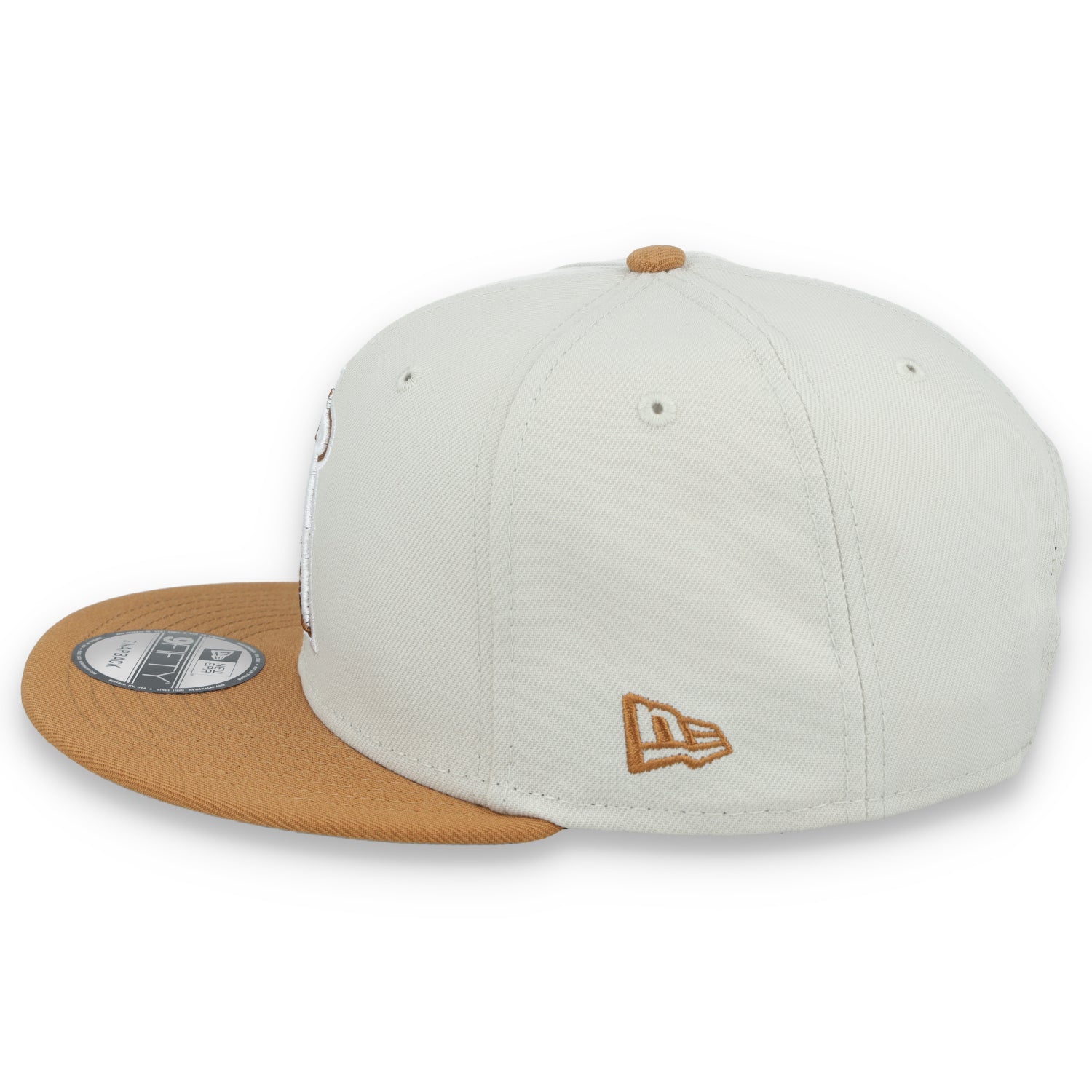 New Era Los Angeles Angels Color Pack 9FIFTY Snapback Hat-Stone/Light Bronze