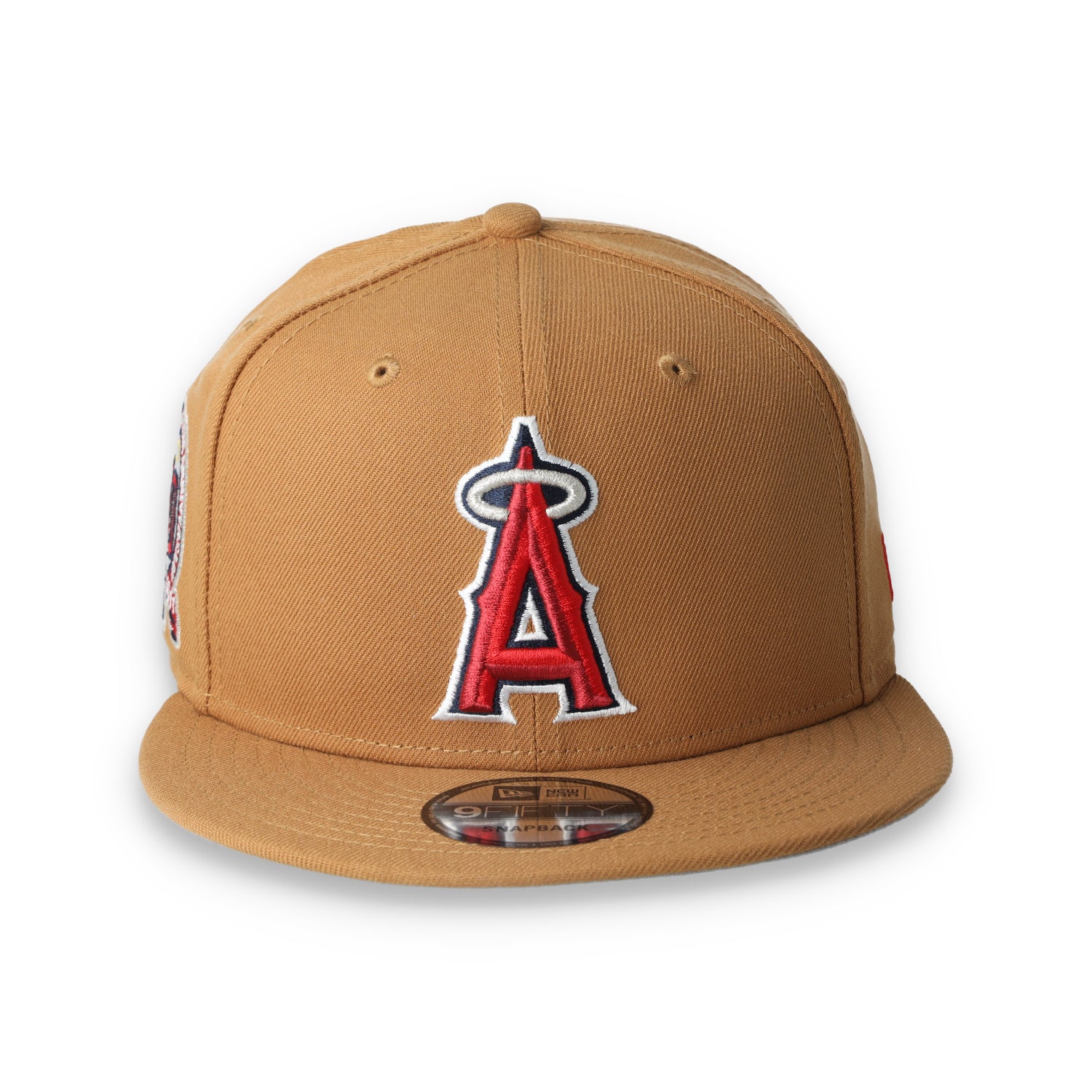 New Era Los Angeles Angels Color Pack 9FIFTY Snapback Hat-Light Bronze