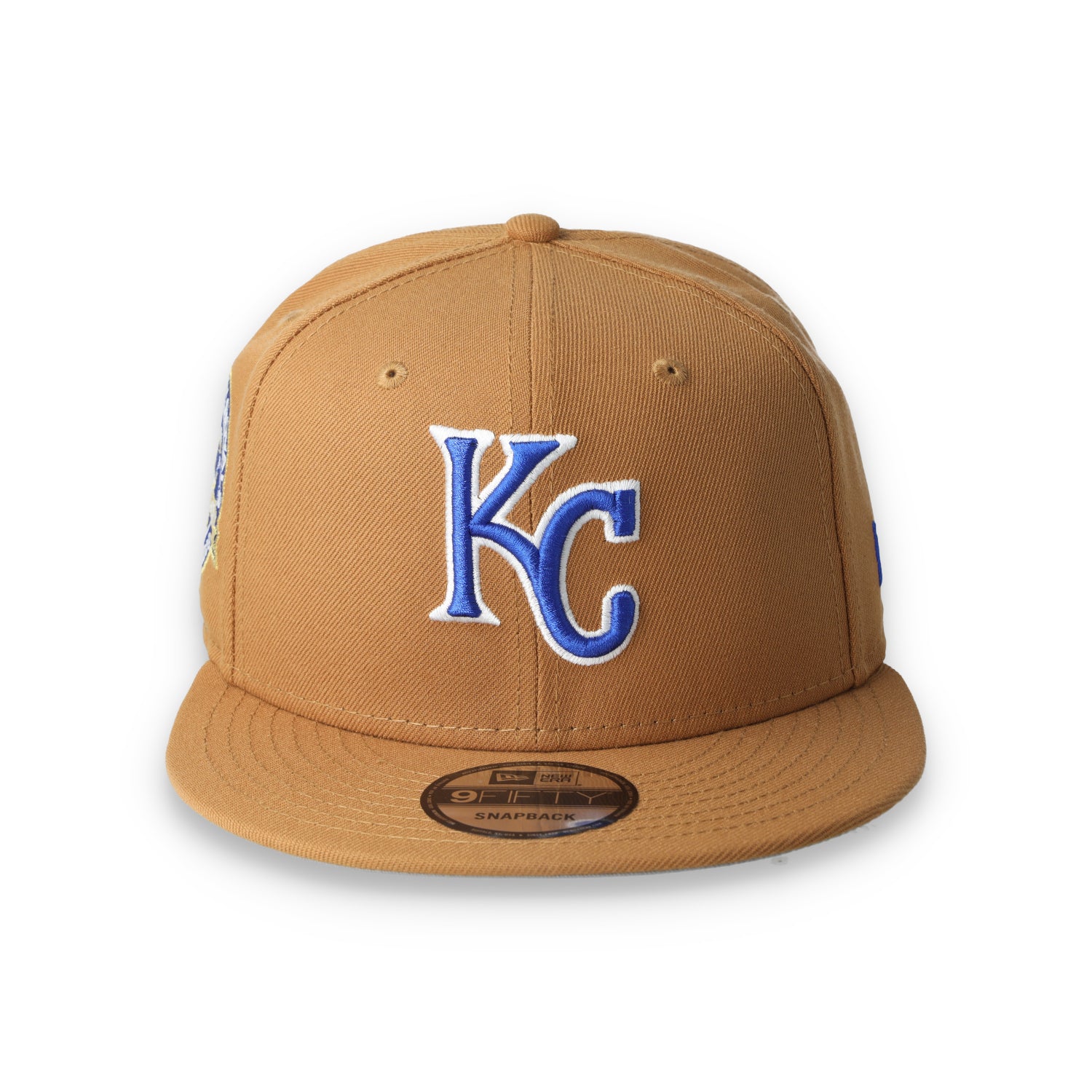New Era Kansas City Royals Color Pack 9FIFTY Snapback Hat-Light Bronze