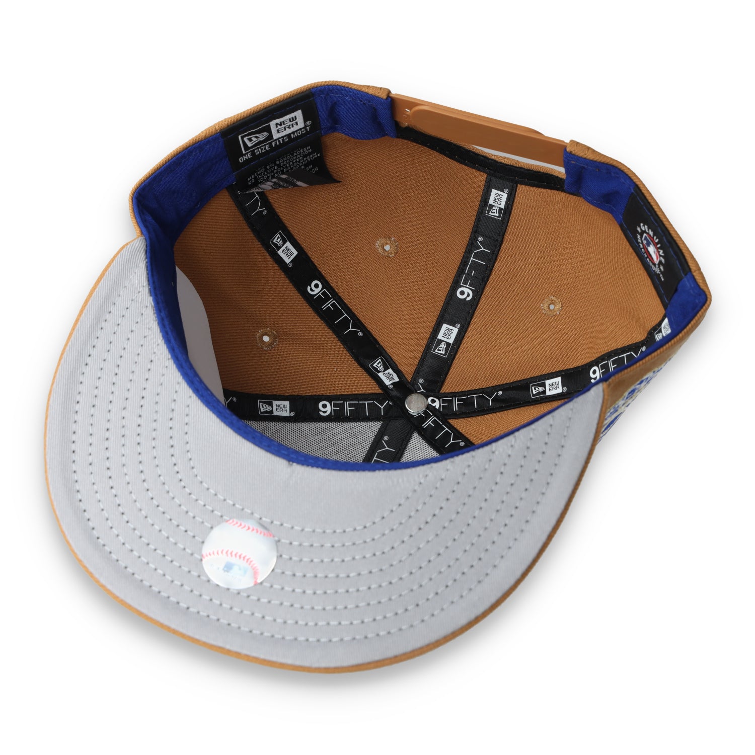 New Era Kansas City Royals Color Pack 9FIFTY Snapback Hat-Light Bronze