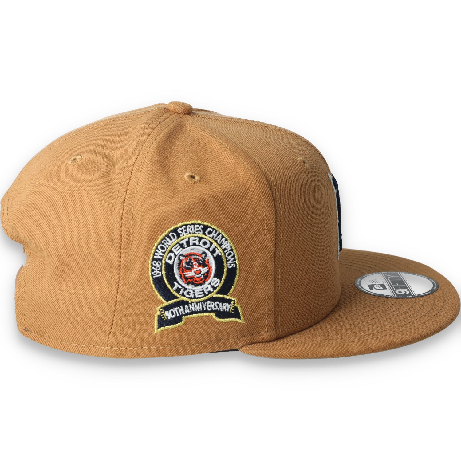 New Era Detroit Tigers Color Pack 9FIFTY Snapback Hat-Light Bronze