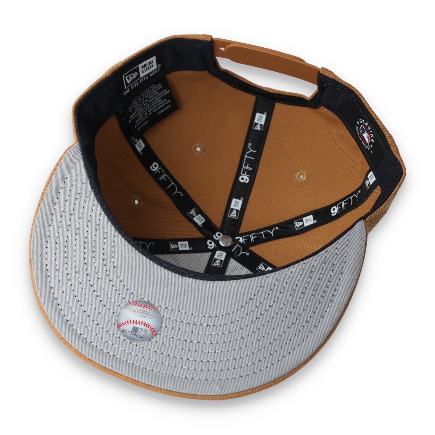 New Era Houston Astros Color Pack 9FIFTY Snapback Hat-Light Bronze