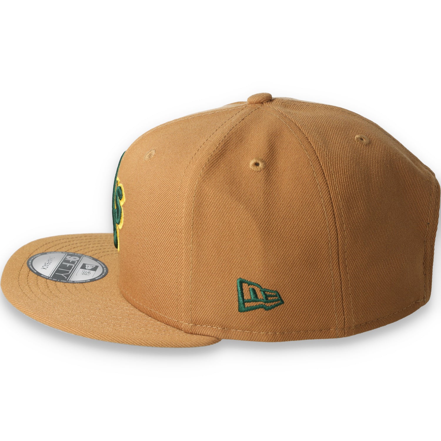 New Era Athletics Color Pack 9FIFTY Snapback Hat-Light Bronze